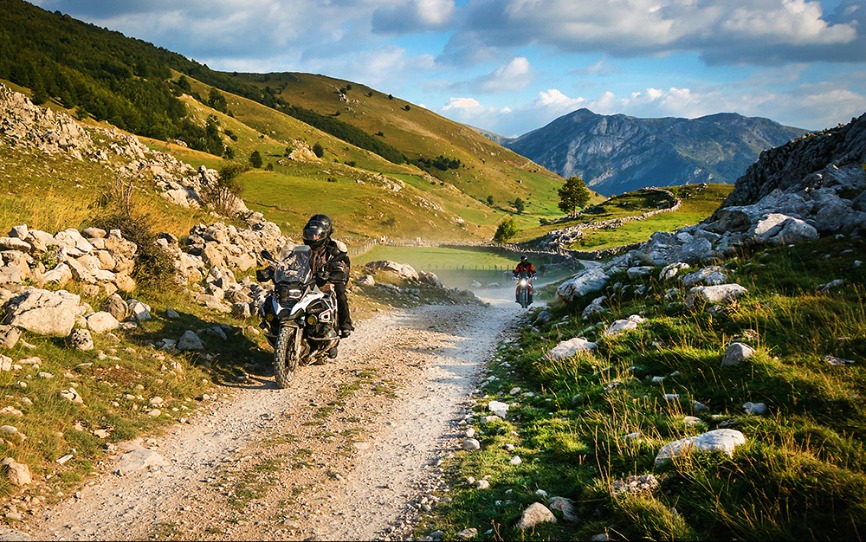 Adventure motorcycle tour